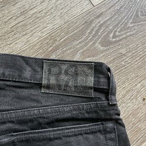 RLL SLIM FIT JAPAN WOVEN SELVEDGE DENIM. Made in the US